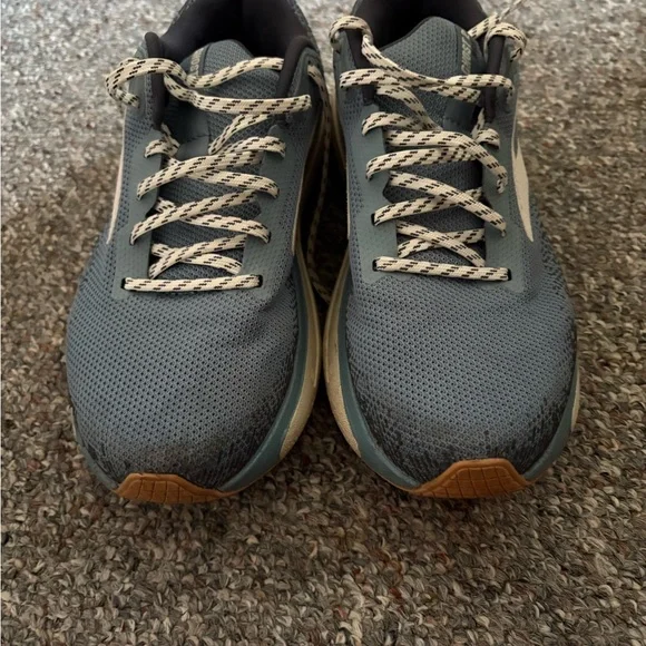 Brooks Blue and White Athletic Sneakers Ghost Max 2 - Picture 3 of 6